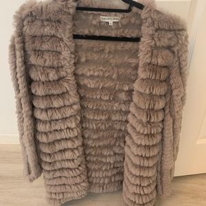HEARTLOOM fur jacket